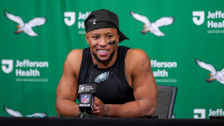 Saquon Barkley, de Philadelphia Eagles, está cerca de lograr este importante récord