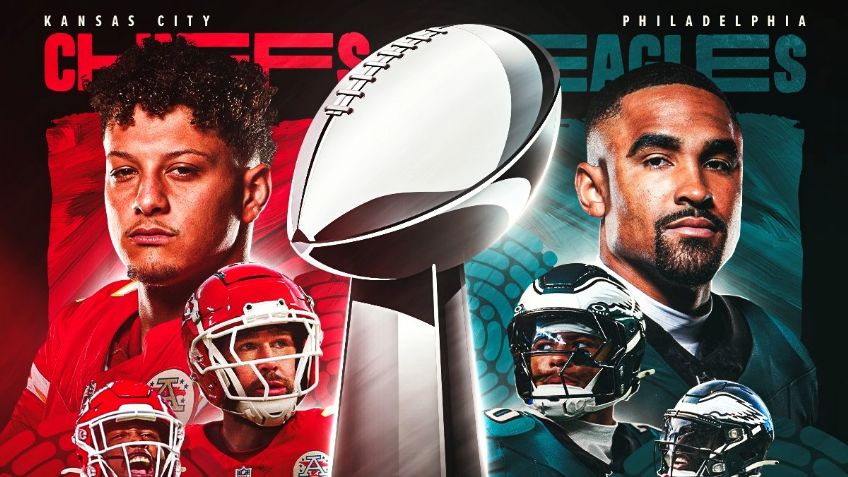 ¡Es oficial! Kansas City Chiefs vs Philadelphia Eagles jugarán en el Super Bowl 2025, ¿cuándo y dónde será?