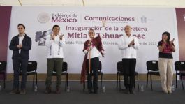 Foto que representa a Refrendan Claudia Sheinbaum y Salomón Jara coordinación en favor de la salud de las familias