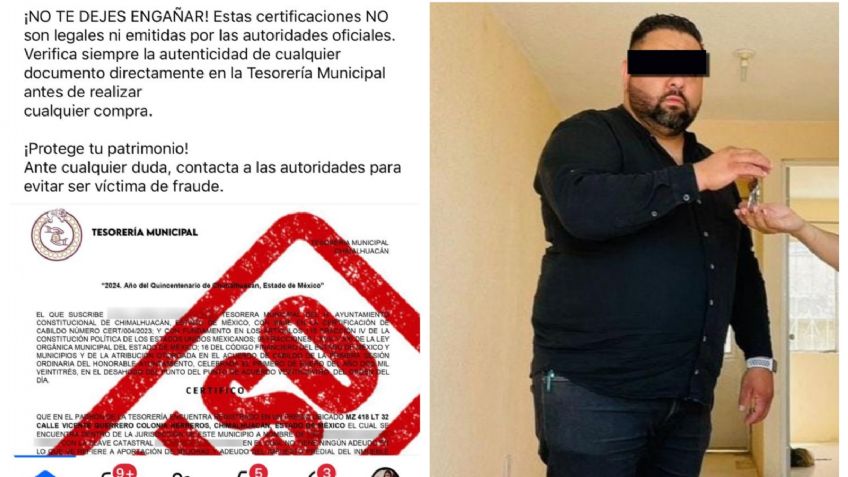 Fraude inmobiliario en Edomex