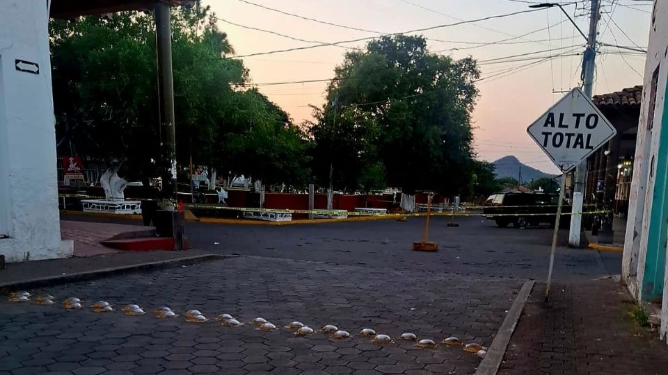 Personal de seguridad municipal acordonó el área.