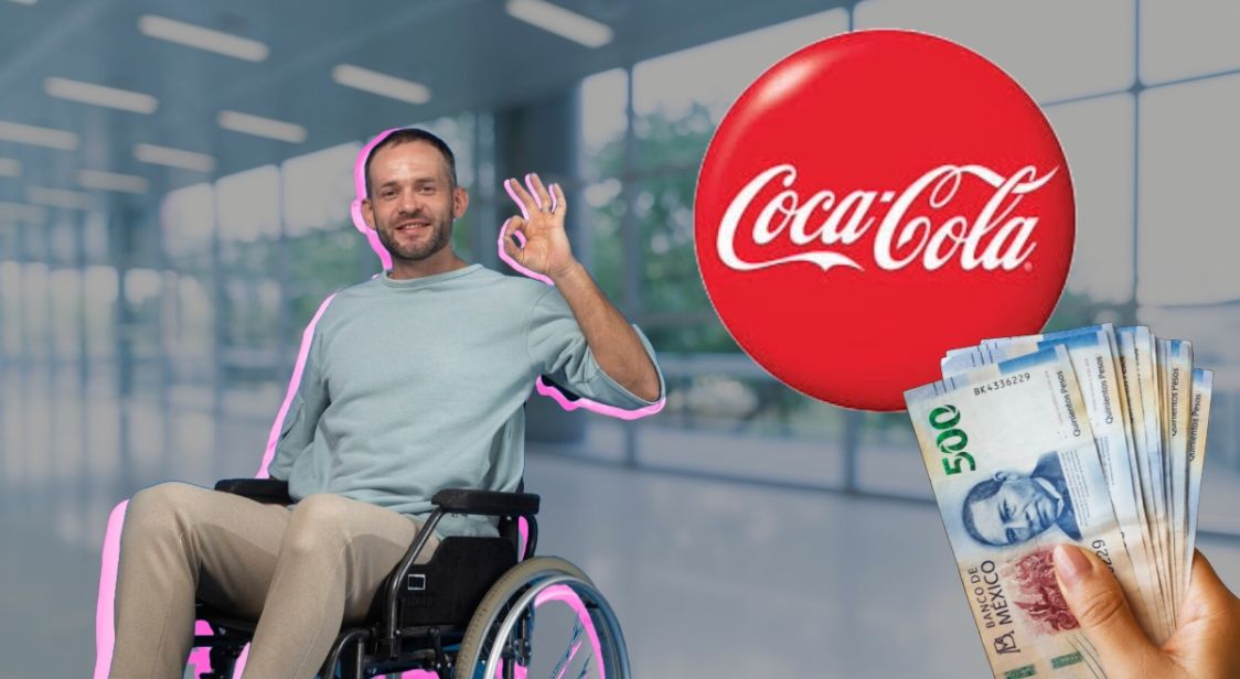 Coca-Cola ofrece chamba para PERSONAS CON DISCAPACIDAD con atractivo salario y prestaciones de ley