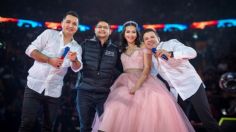 Jorge Medina y Josi Cuen sorprenden a una hermosa quinceañera que acudió a su concierto con todo y vestido: VIDEO