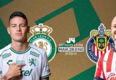 Foto ilustrativa de nota James Rodríguez vs Chicharito Hernández, de jugar en el Real Madrid a rivales en la Liga Mx