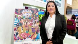 Foto que representa a Oaxaca cautiva con su esencia, belleza y raíces en la Fitur 2025