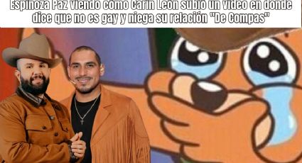 Las redes sociales se llenan de MEMES con la falsa relación entre Espinoza Paz y Carín León