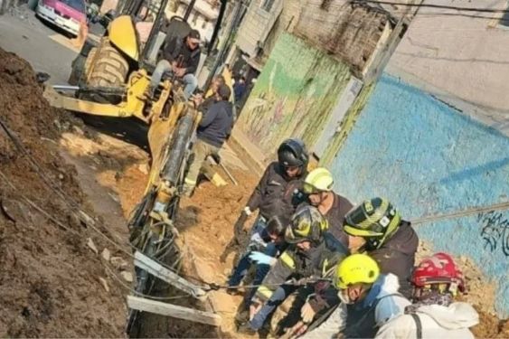 Foto de: Así fue el MOMENTO EXACTO del derrumbe que dejó dos muertos en Las Cruces