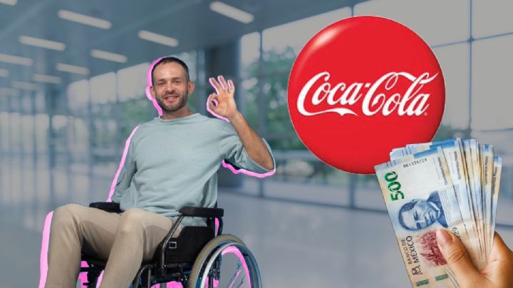 Coca-Cola ofrece chamba para PERSONAS CON DISCAPACIDAD con atractivo salario y prestaciones de ley