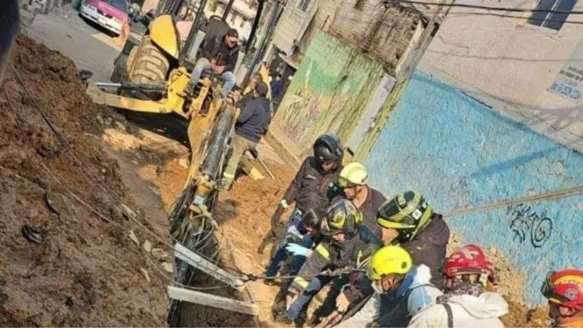 Así fue el MOMENTO EXACTO del derrumbe que dejó dos muertos en Las Cruces