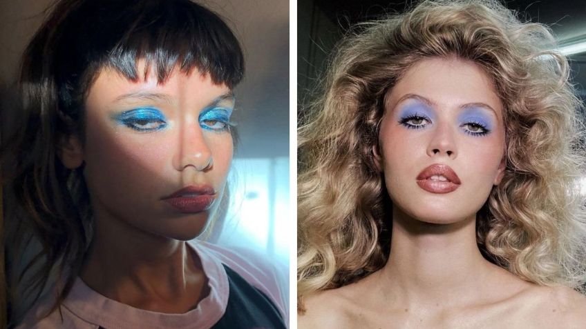 Las sombras azules de los 90 reviven para esta Primavera-Verano 2025: 7 looks para cada día de la semana