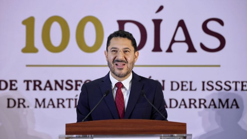 Martí Batres presenta Informe de sus primeros 100 días al frente del ISSSTE