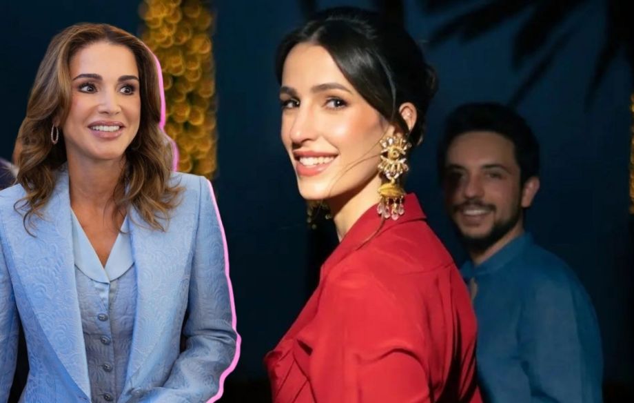 La nuera de Rania de Jordania desplaza a la reina con su estilo al llevar elegante vestido negro