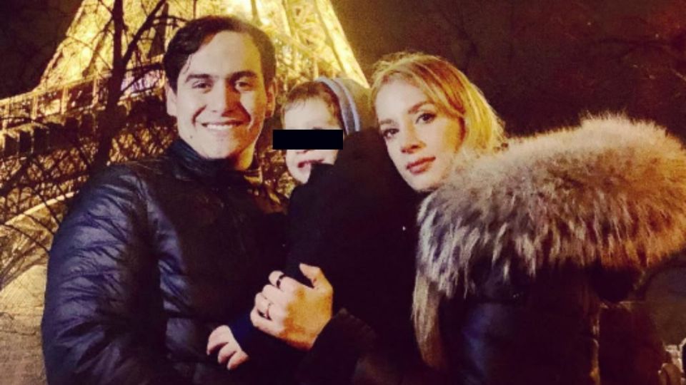 La pareja procreó a un hijo.