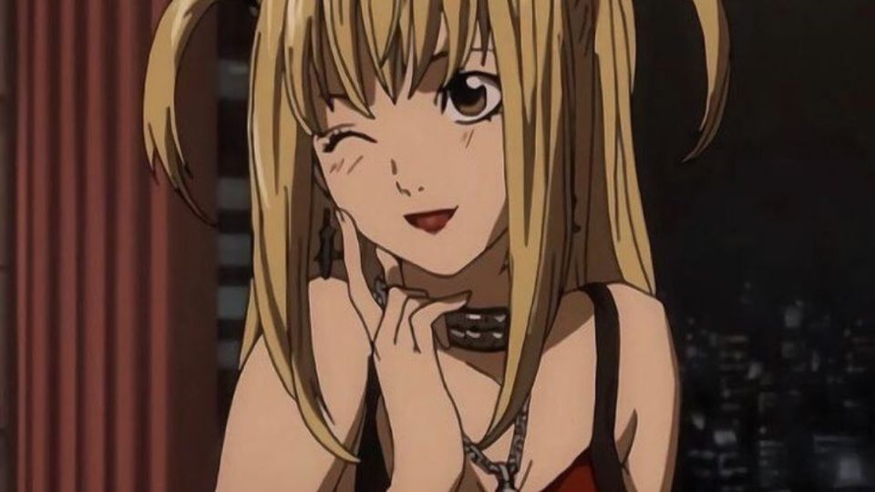 Misa Amane de ‘Death Note. Fuente: Producción El Heraldo de México