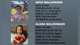 Foto que representa a Buscan a las hermanas Arya y Alana, de 2 y 3 años, secuestradas en EU y que se cree que podrían estar en México