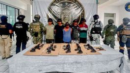 Foto que representa a Fuerzas ministeriales, federales y estatales detienen a 6 hombres en mega operativo en Acapulco