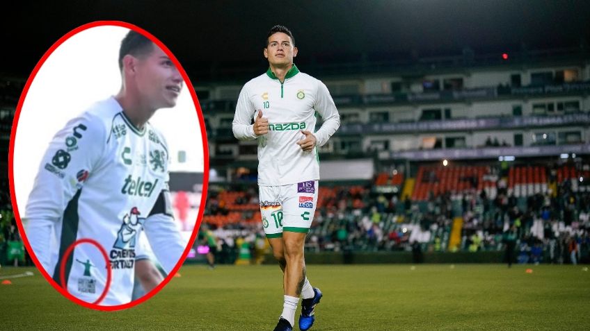 James Rodríguez usa una playera diferente y especial con León | FOTO