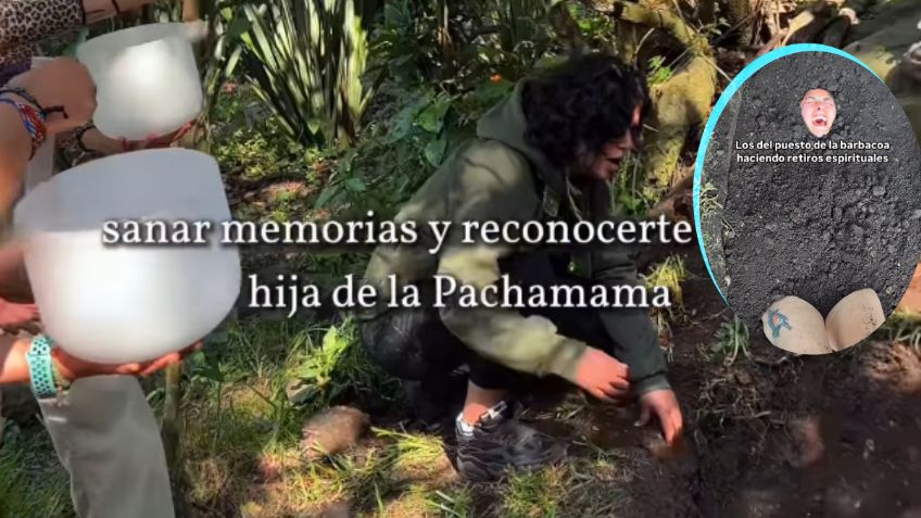 Crean "retiro espiritual" para enterrarte en la tierra y renacer; mexicanos responden: "el trágame tierra se hizo canon"