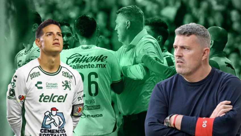 Esta es la posible sanción que podría recibir Óscar García tras patear a James Rodríguez en la jornada 4 de la Liga Mx