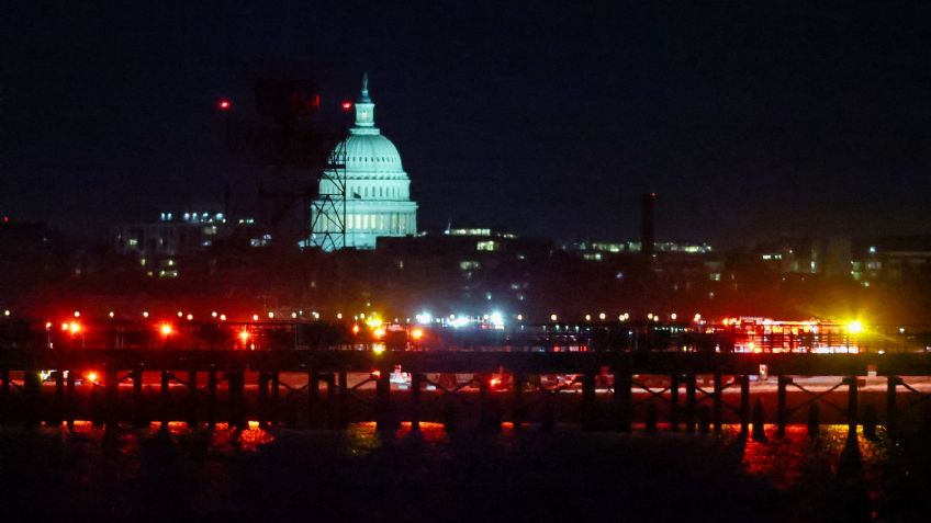 “Que Dios se apiade de sus almas”: Donald Trump responde al accidente aéreo en Washington