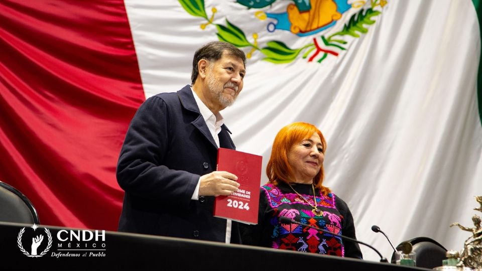 Rosario Ibarra presenta Informe Anual ante el Senado