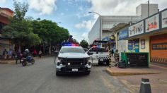 Balacera en centro de Villahermosa deja 3 detenciones; intentaron esconderse en el techo del mercado