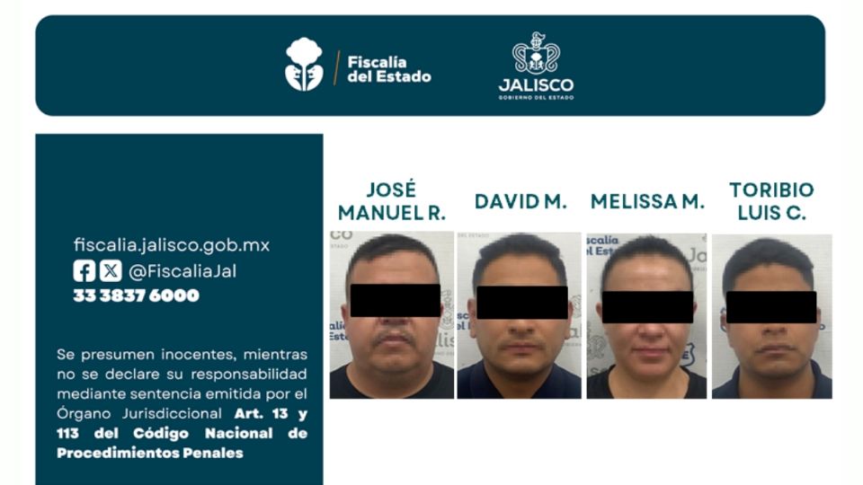 Los cuatro trabajadores fueron vinculados a proceso judicial.