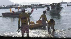 Limpian las playas para recibir a turistas en Acapulco en el primer puente del 2025