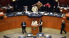 Foto que representa a Senado define a primeros candidatos a jueces y ministros con tómbola