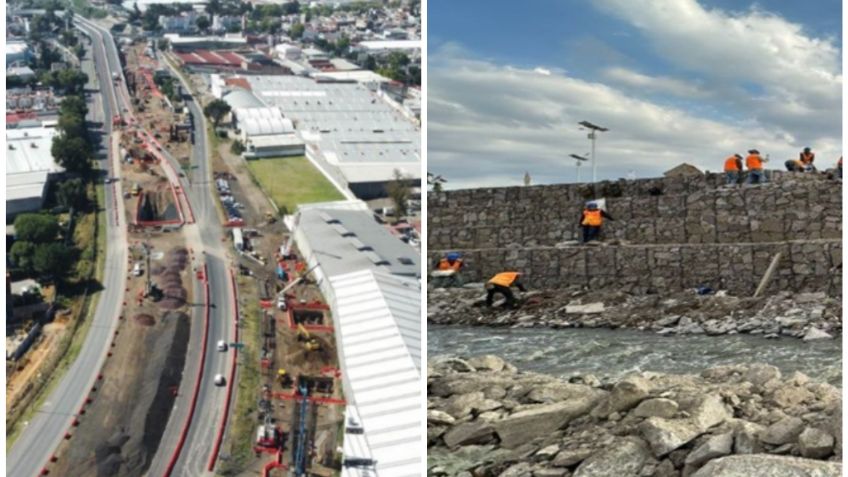 Qué sabemos de las obras en calzada de las Armas en el Macrolibramiento Mexiquense