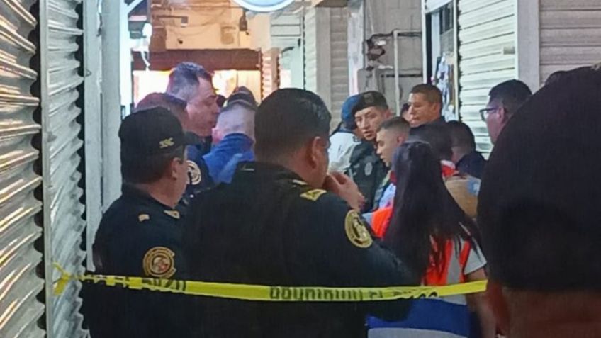 Matan a balazos a un hombre en el Mercado 14 de Tepito, los presuntos asesinos huyeron tras el crimen