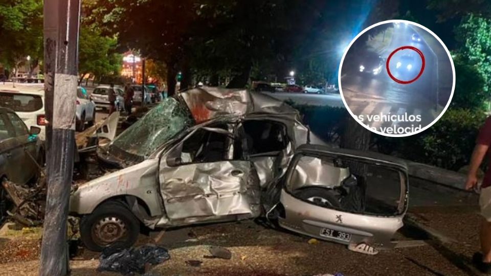 El tiktoker circulaba a 120 km/h cuando ocurrió el fatal atropellamiento.