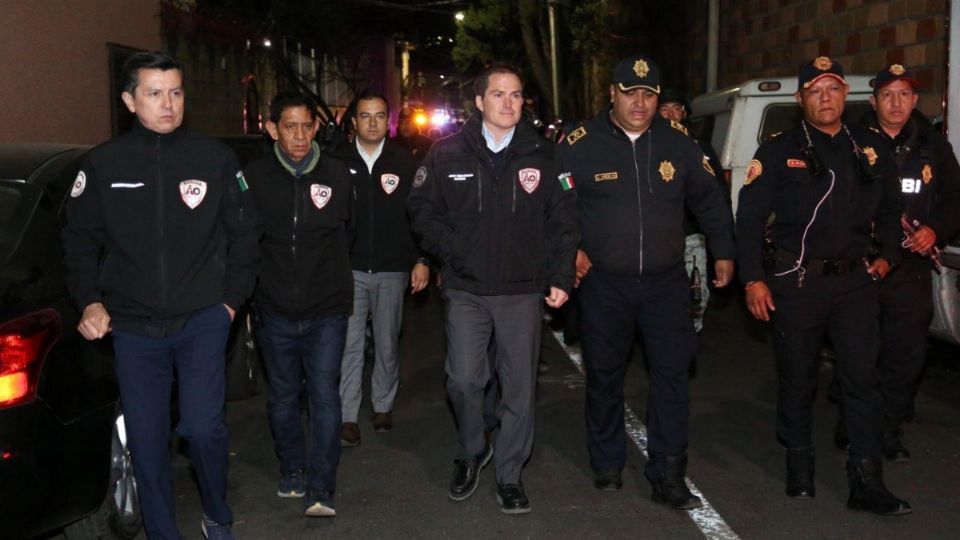 La policía adscrita a la alcaldía, en coordinación con la Secretaría de Seguridad Ciudadana de la Ciudad de México (SSC), implementó el dispositivo de seguridad en el sector San Ángel.