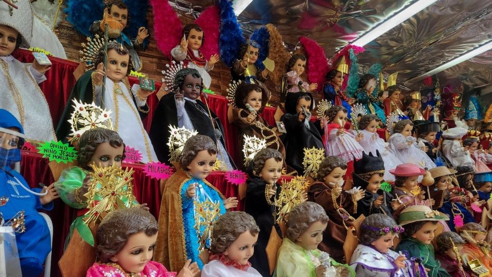 Varían las decoraciones y recreaciones del Niño Dios en locales de la CDMX