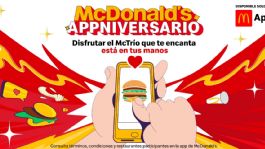 Foto que representa a ¡Celebra con McDonald's en su Appniversario! Descarga la APP y disfruta de las mejores promociones