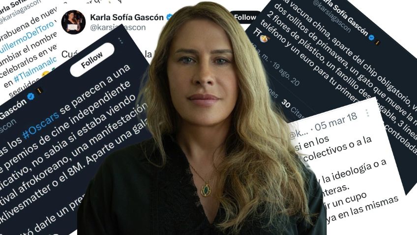 Borra Karla Sofía Gascón mensajes donde empleaba lenguaje racista