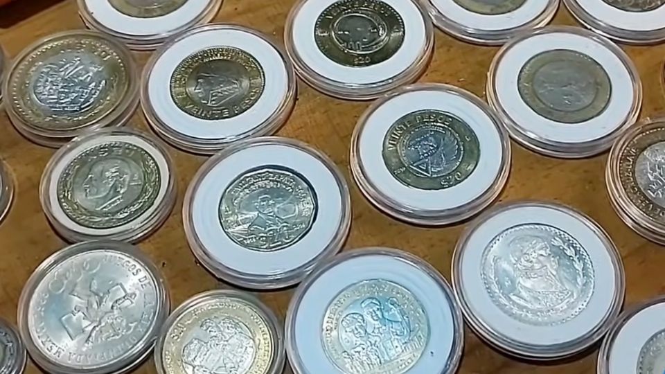 Monedas que podrás vender en algunos eventos que harán en febrero y marzo