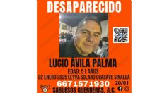 Localizan con vida a Lucio Ávila Palma, desapareció mientras conducía su camioneta en Sinaloa