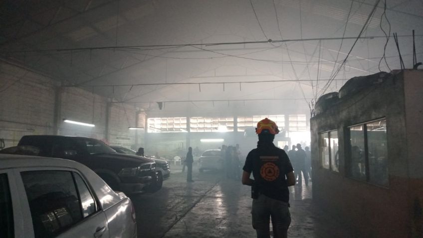 Vecinos se alarman por supuesto incendio en Monterrey; Bomberos descubrieron que se trataba de una gran carne asada