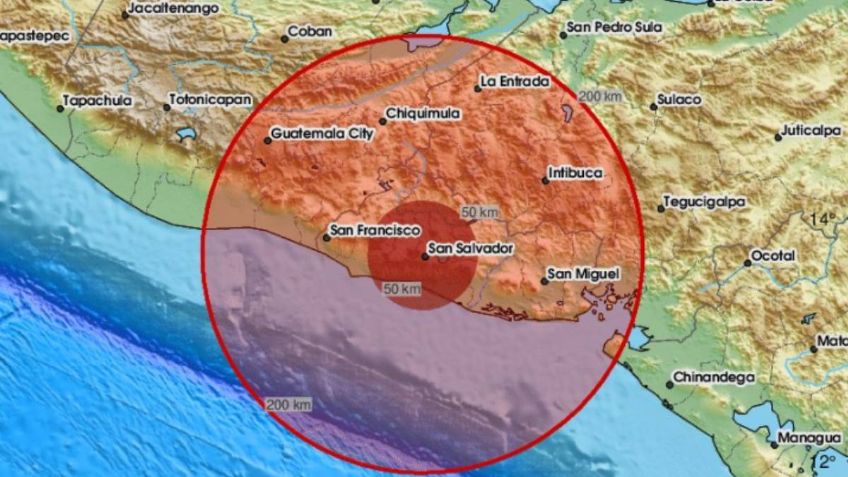 Temblor hoy | Sismo de magnitud 6.2 sacude costas de El Salvador; descartan TSUNAMI en el Pacífico