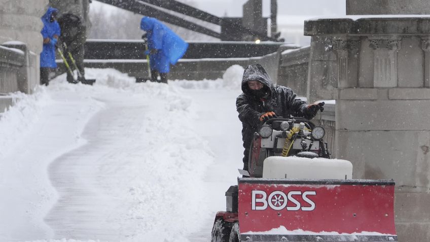 Aumenta la alerta por tormenta invernal en Estados Unidos que afectará a 70 millones de personas