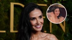 Demi Moore “le hace el feo” a Kylie Jenner en los Globos de Oro, así fue el incómodo momento