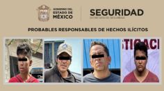 Detiene SSEM a 4 hombres, posibles responsables del delito de robo de hidrocarburos en Edomex