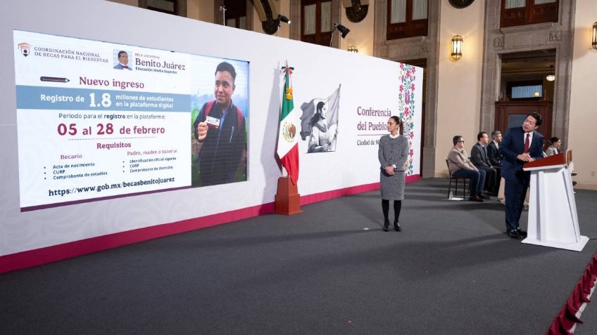 Gobierno de México destina 12 mil mdp para becas a alumnos de escuelas públicas