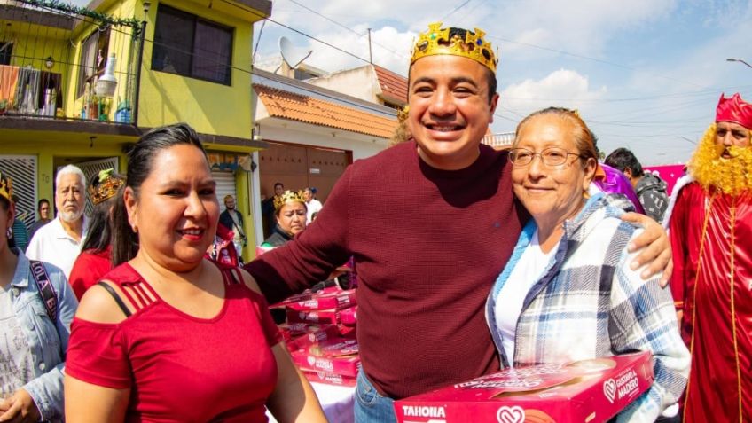 Alcaldía GAM entrega 10 mil roscas de reyes a vecinos