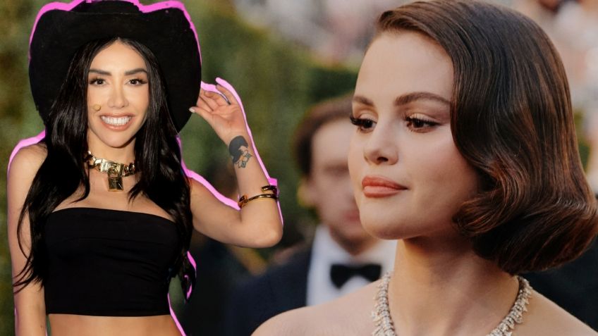 Cancelan a Karime Pindter por criticar el cuerpo de Selena Gómez y declararse "team Hailey Bieber"