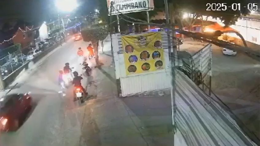 En sólo 10 segundos asaltan a joven y le roban motocicleta en Jiutepec, Morelos; se llevaron hasta el casco | VIDEO