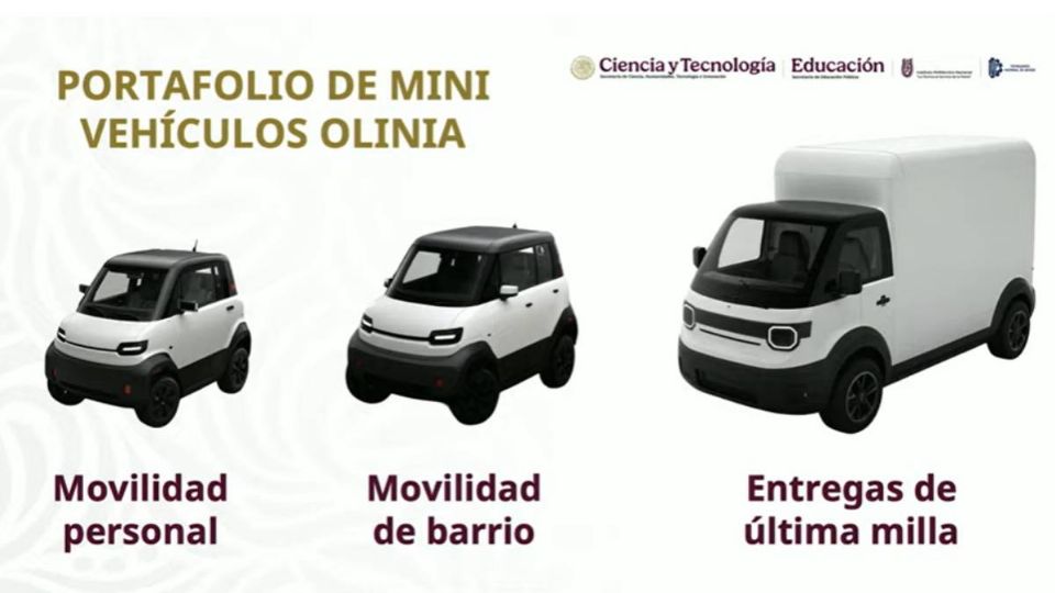 Proyecto de la primera armadora mexicana de mini vehículos eléctricos “Olinia”