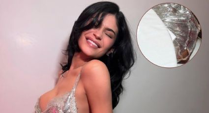 Kylie Jenner desata críticas por romper el vestido de archivo de Versace que usó en los Globos de Oro