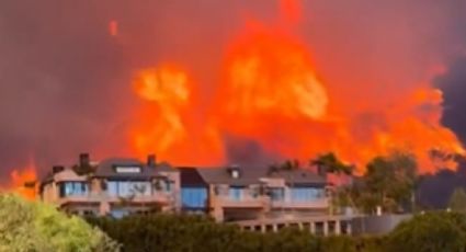 ¡Alerta en California! Incendio forestal deja imágenes impactantes y evacuaciones masivas